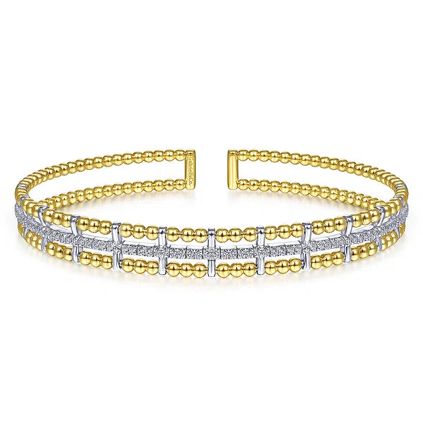 Bujukan Diamond Cuff Bangle