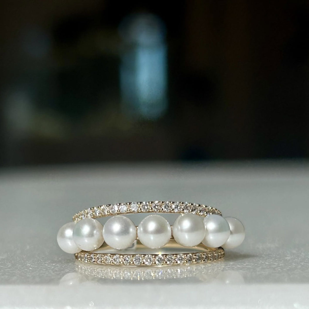 Pearl & Diamond RIng