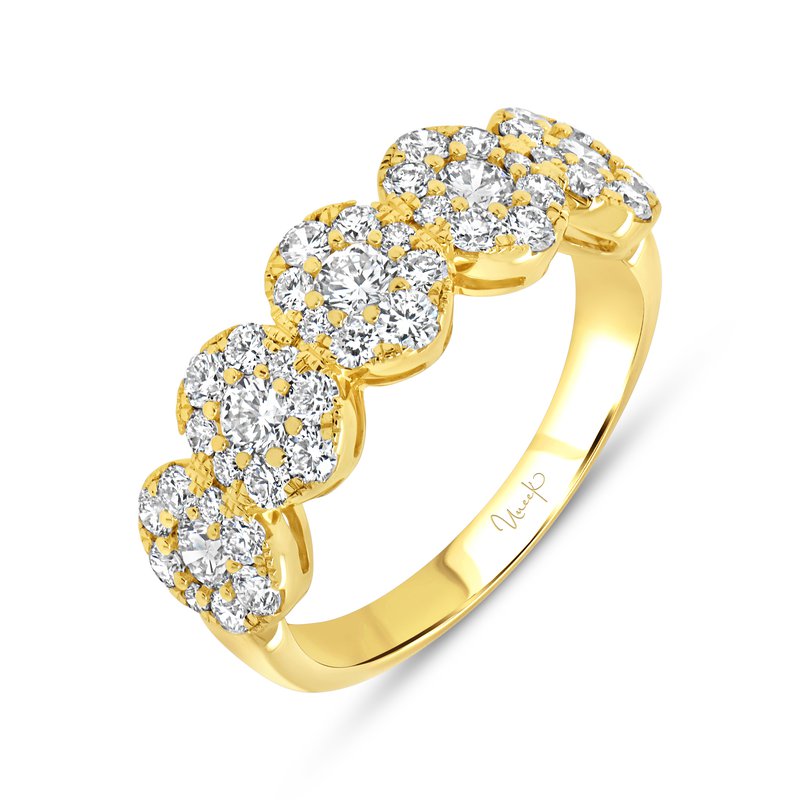 5-Oval Cluster Fashion Ring