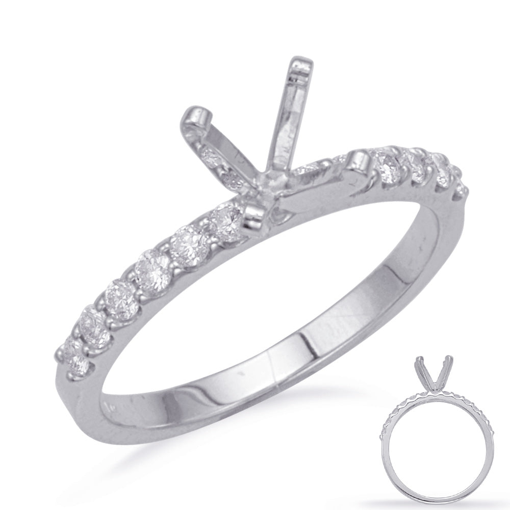 Round Diamond Semi Mount