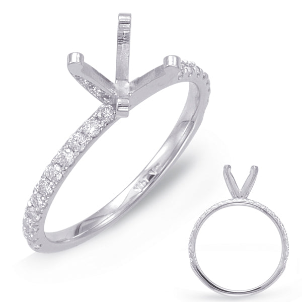 Round Diamond Semi Mount