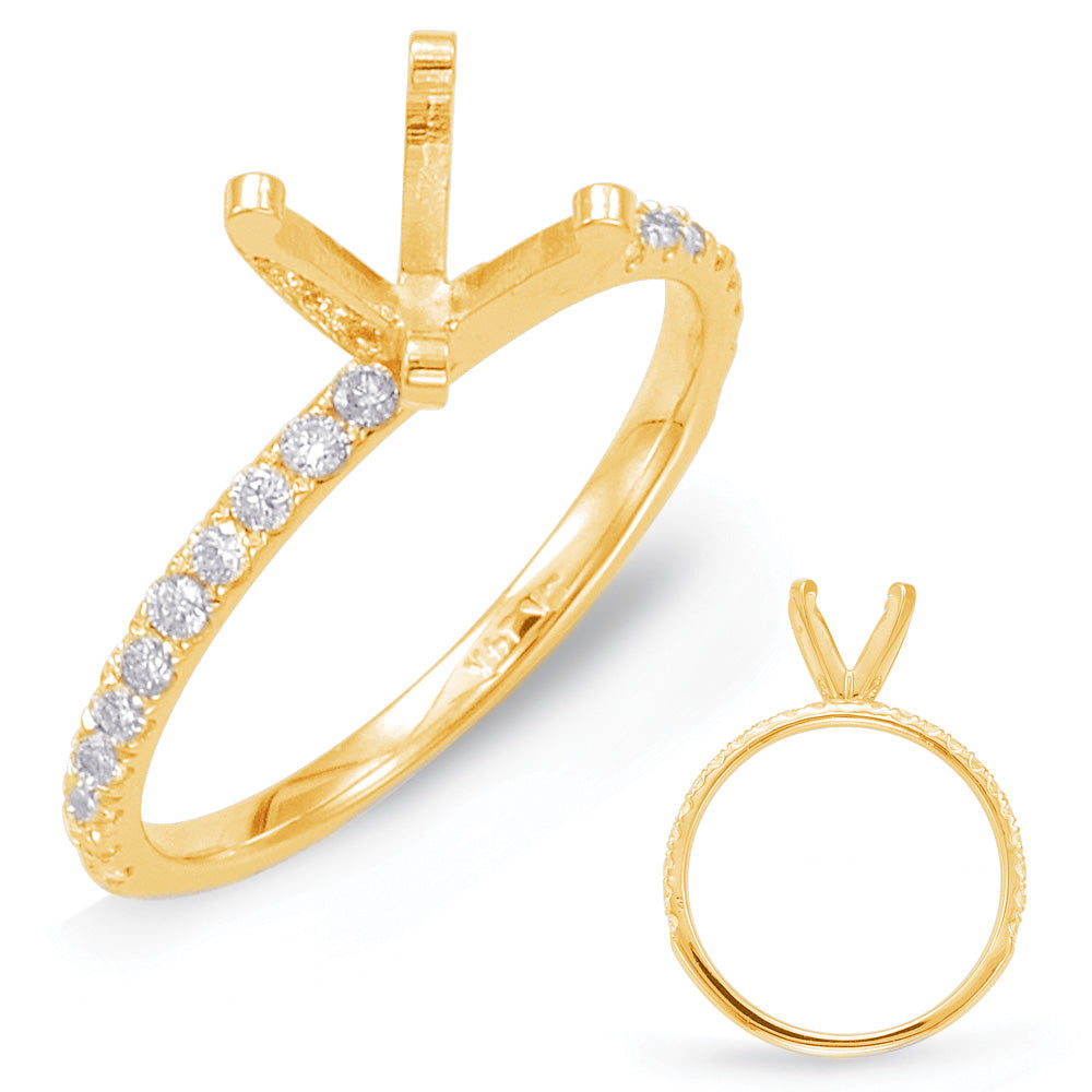 Round Diamond Semi Mount