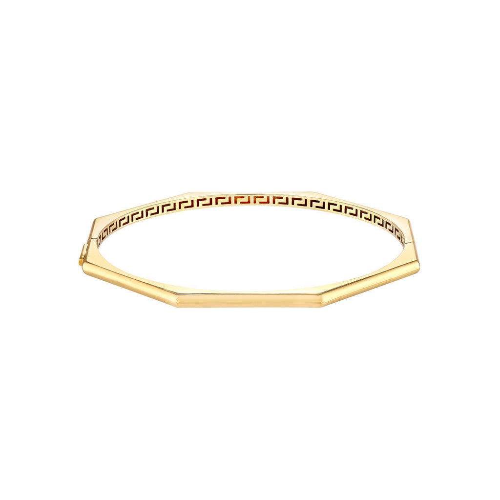 Geometric Octagon Bangle Bracelet – Fakier Jewelers
