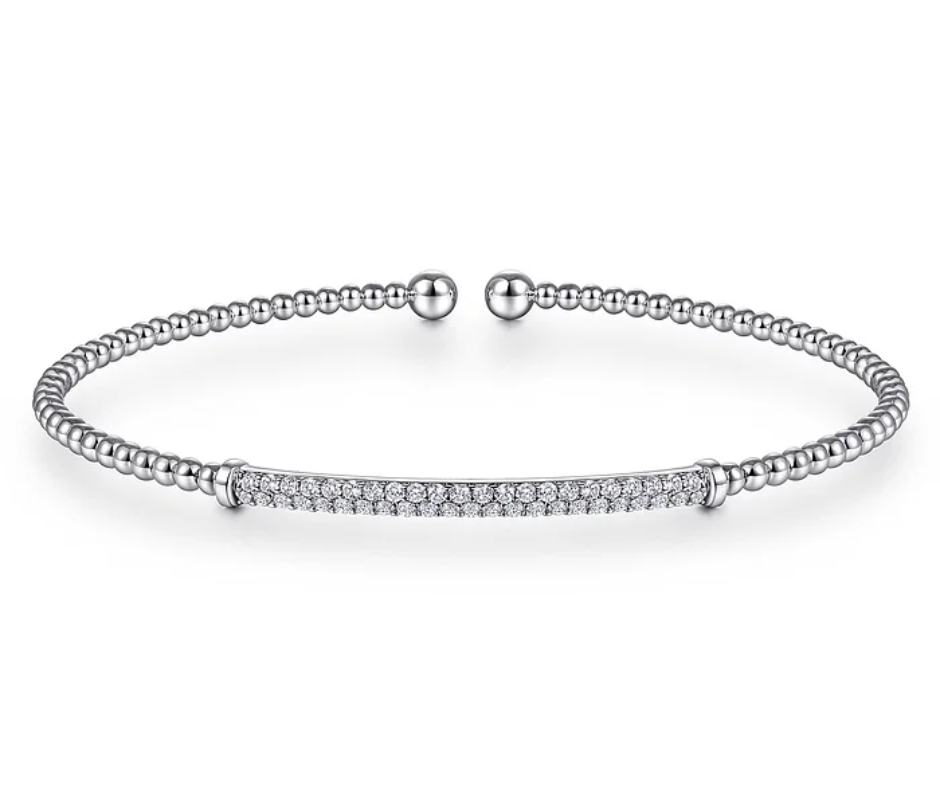 BEADED DIAMOND CUFF