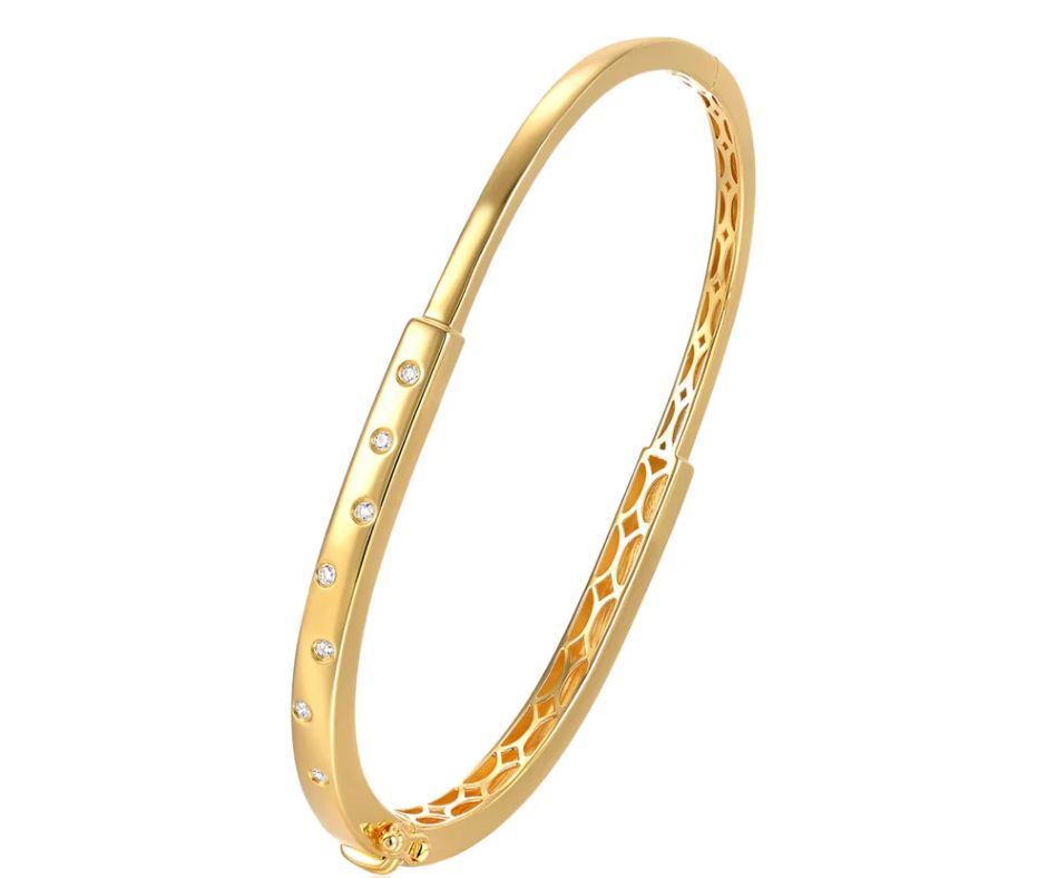 Diamond Lock Bracelet