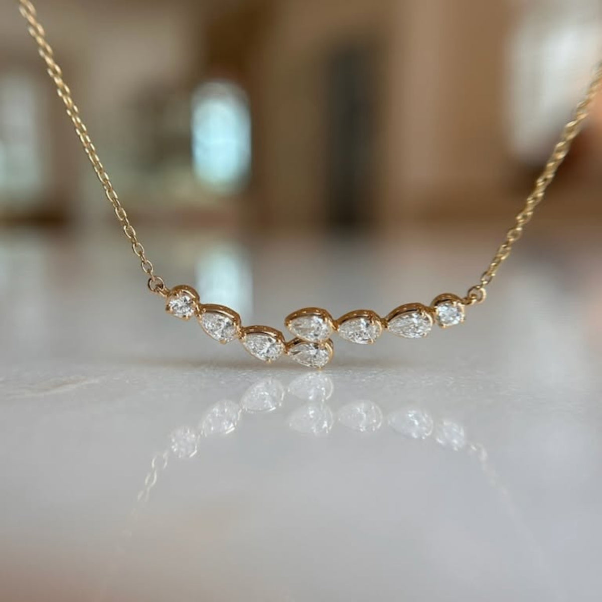 By-Pass Diamond Necklace