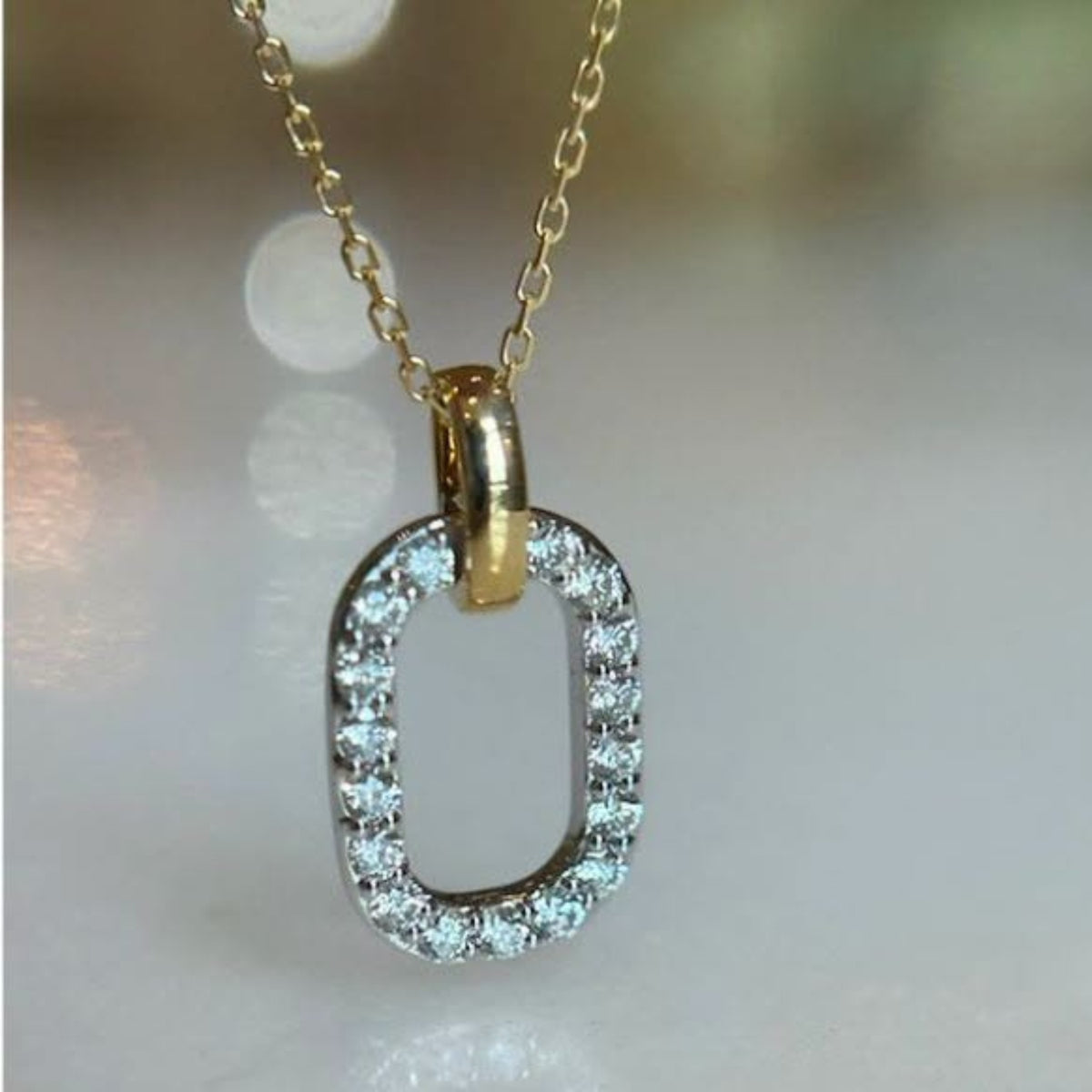 Diamond Link Pendant
