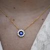 Sapphire & Diamond Necklace