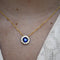 Sapphire & Diamond Necklace