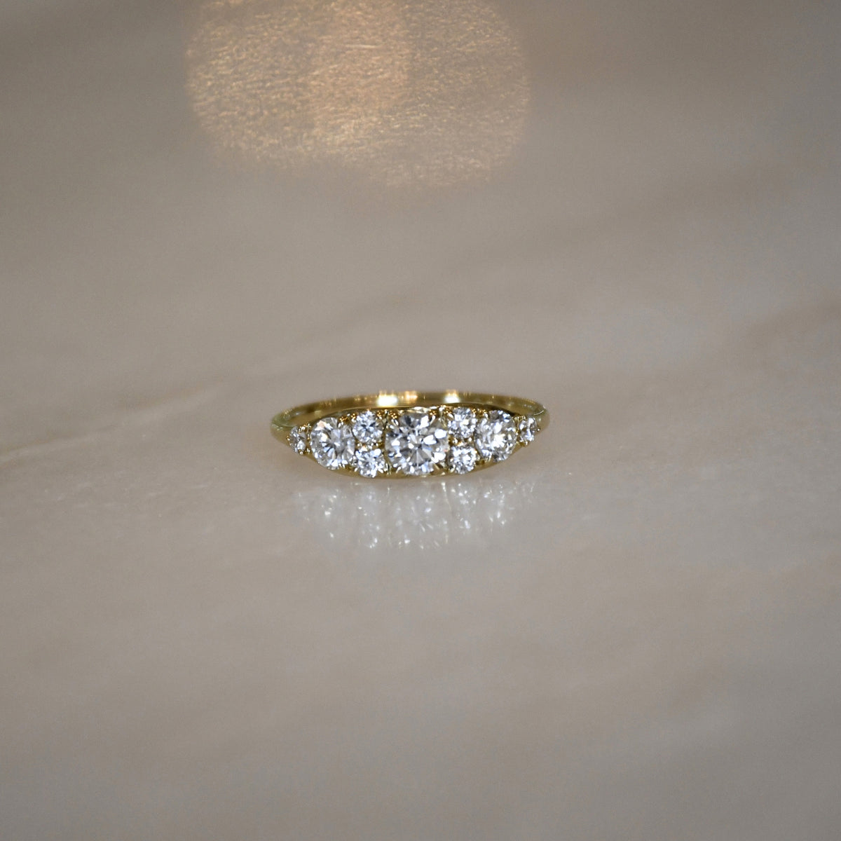 Lab Grown Mosaic Fashion Ring