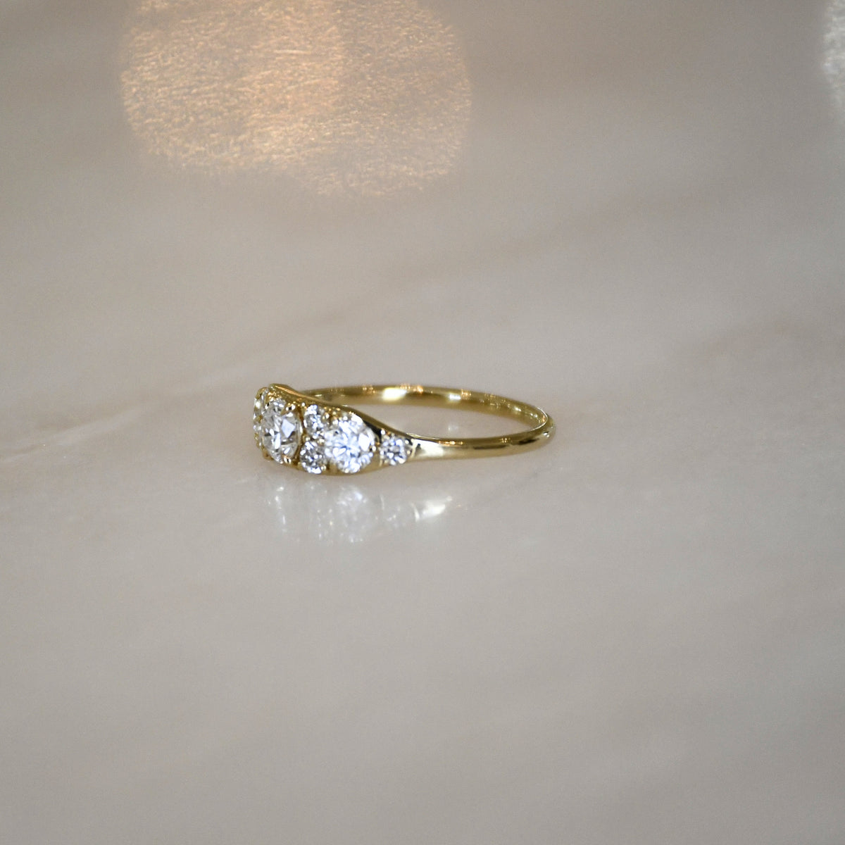 Lab Grown Mosaic Fashion Ring