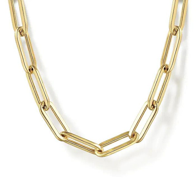 4.50mm Hollow Paper Clip Chain
