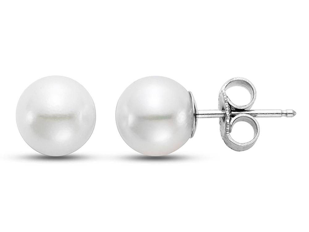 7.5-8mm Freshwater Pearl Stud Earrings