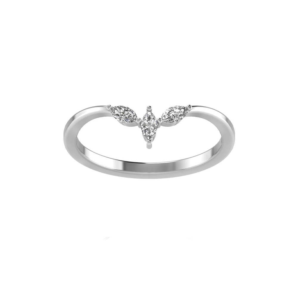 Marquise Diamond Band
